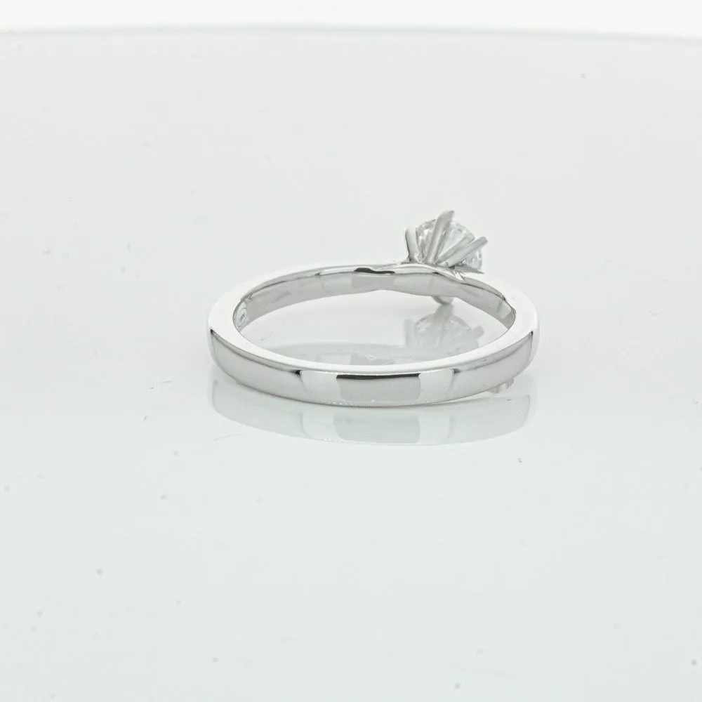 18ct White Gold .56ct Diamond Capri Ring