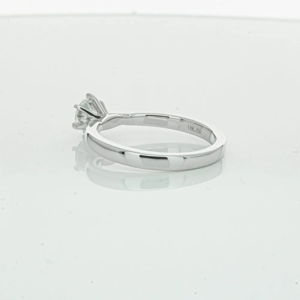 18ct White Gold .56ct Diamond Capri Ring