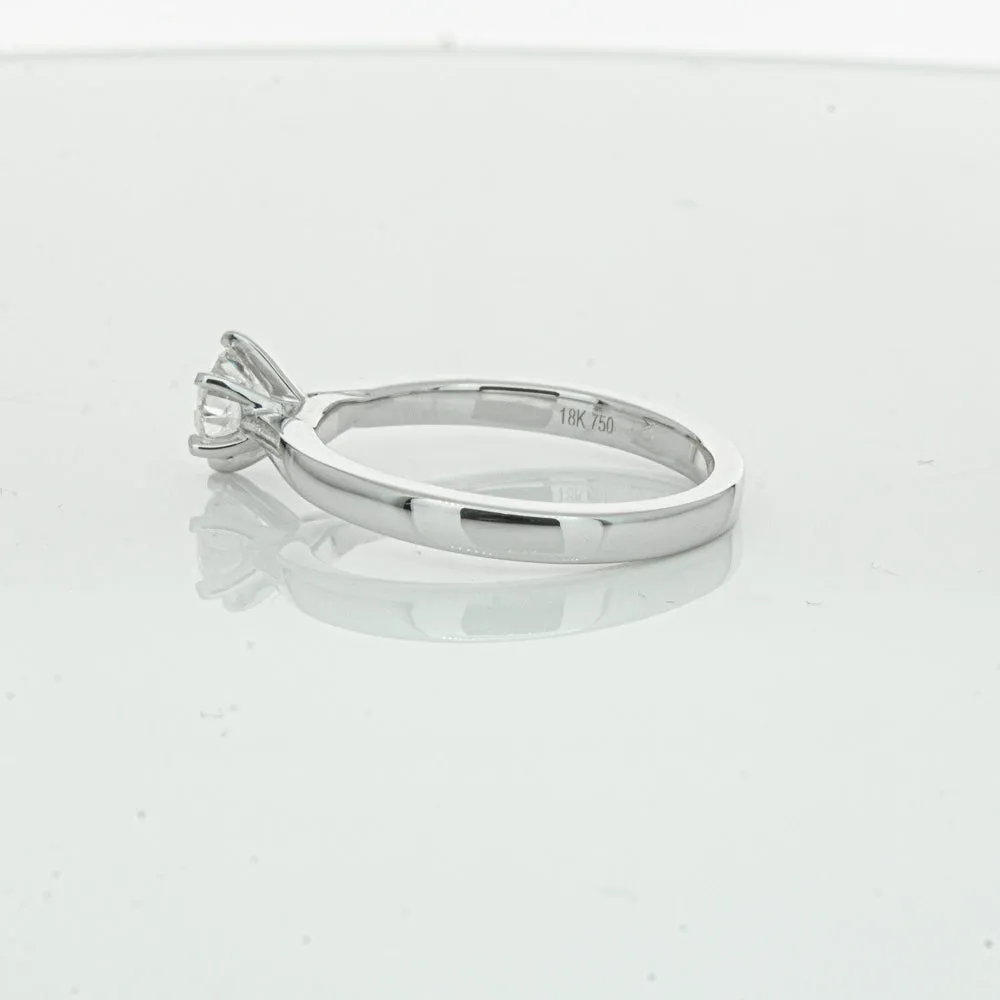 18ct White Gold .56ct Diamond Capri Ring