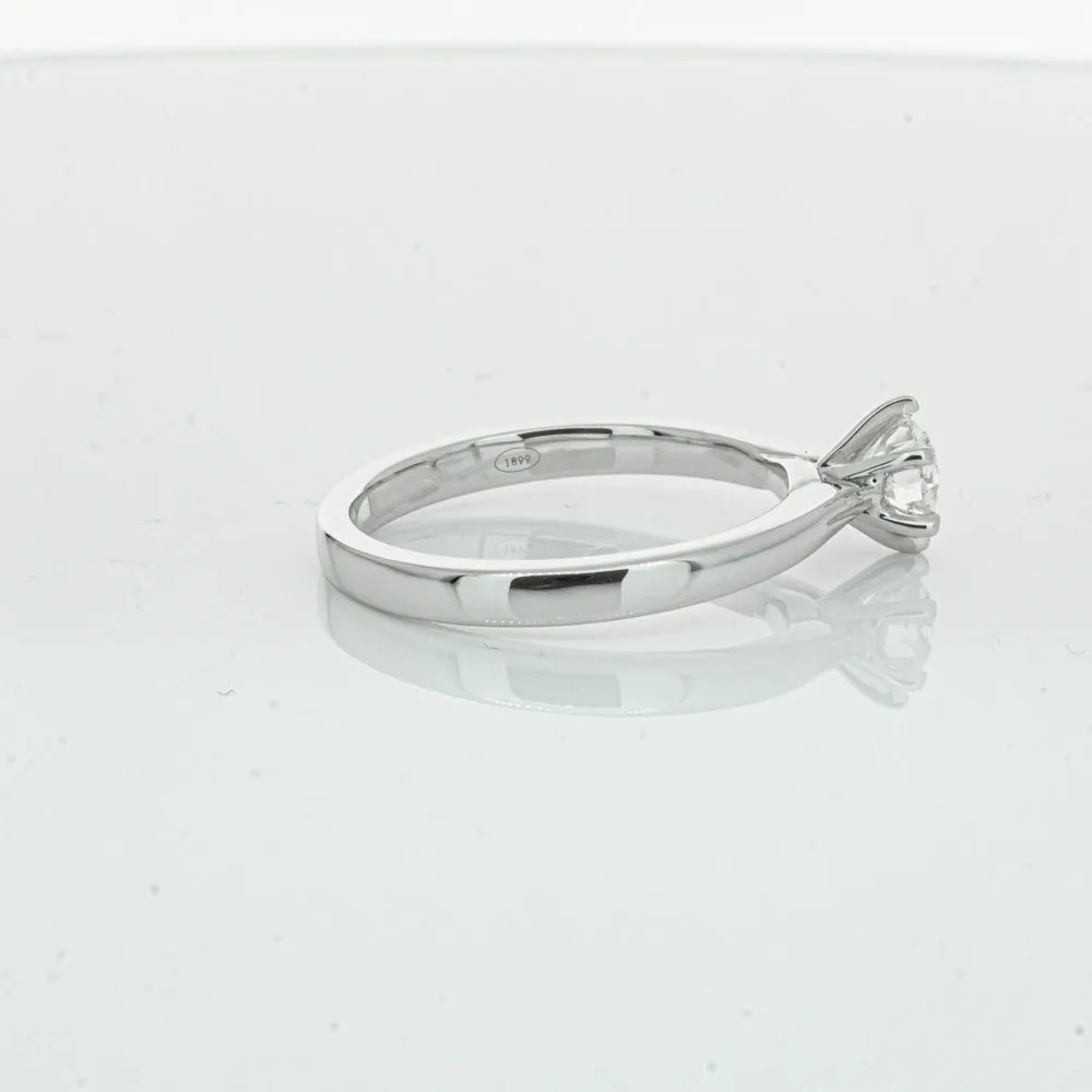 18ct White Gold .56ct Diamond Capri Ring