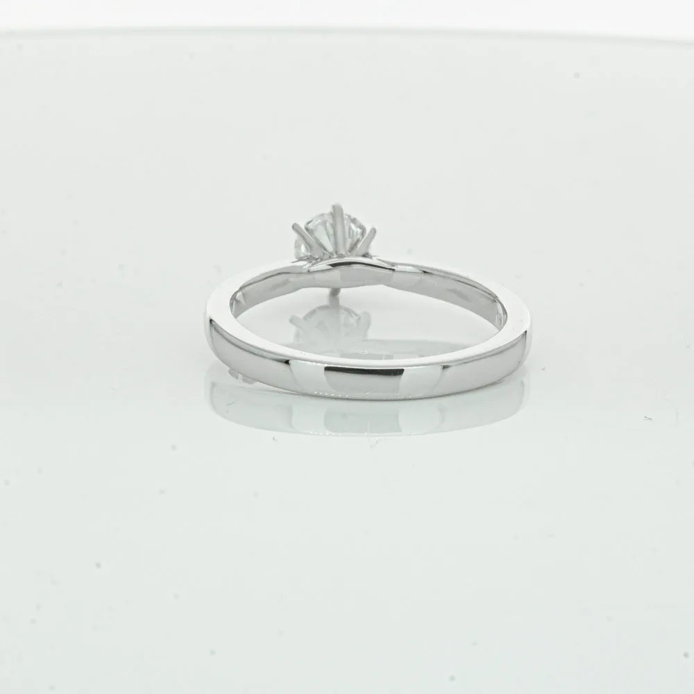 18ct White Gold .56ct Diamond Capri Ring