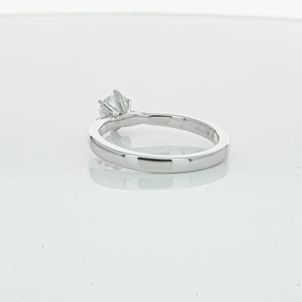 18ct White Gold .56ct Diamond Capri Ring