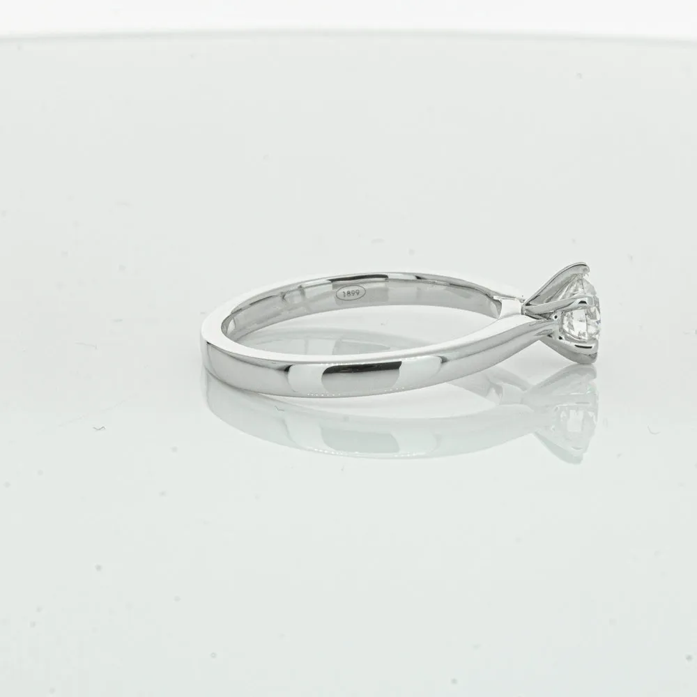 18ct White Gold .56ct Diamond Capri Ring