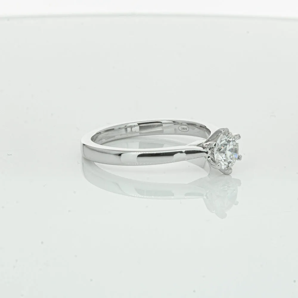 18ct White Gold .56ct Diamond Capri Ring