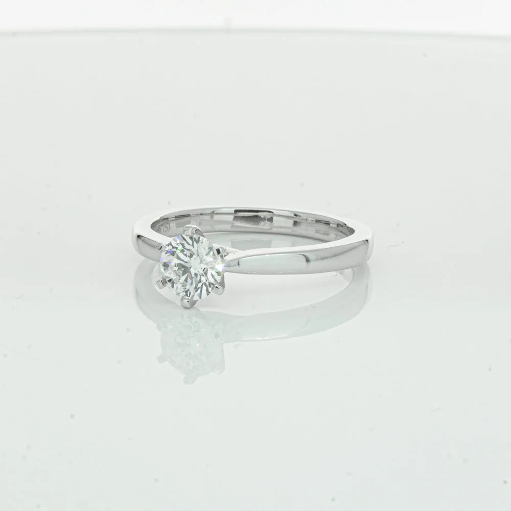 18ct White Gold .56ct Diamond Capri Ring