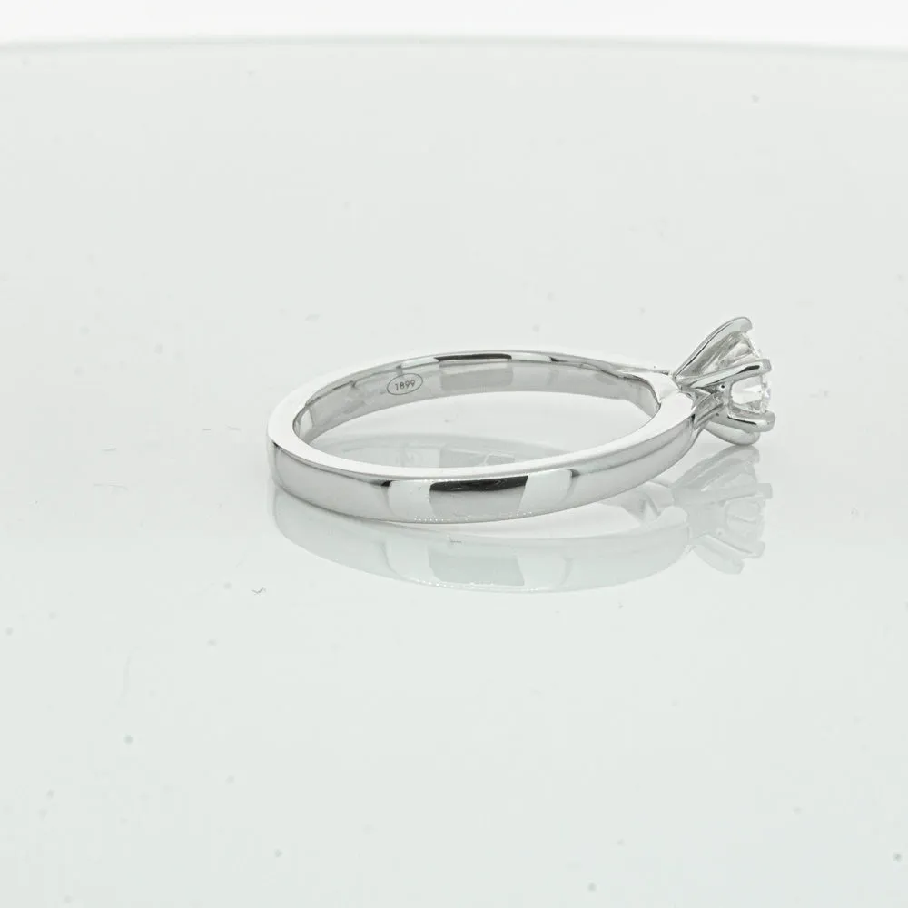 18ct White Gold .70ct Diamond Capri Ring