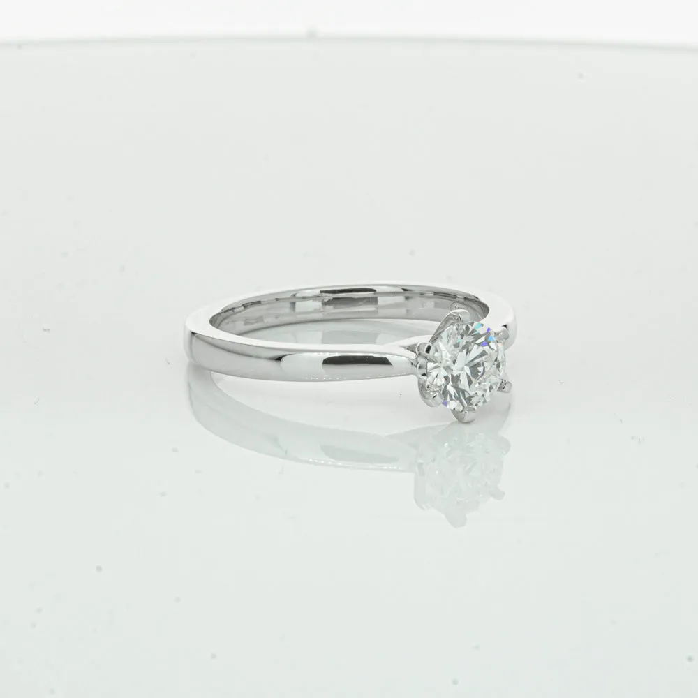 18ct White Gold .70ct Diamond Capri Ring