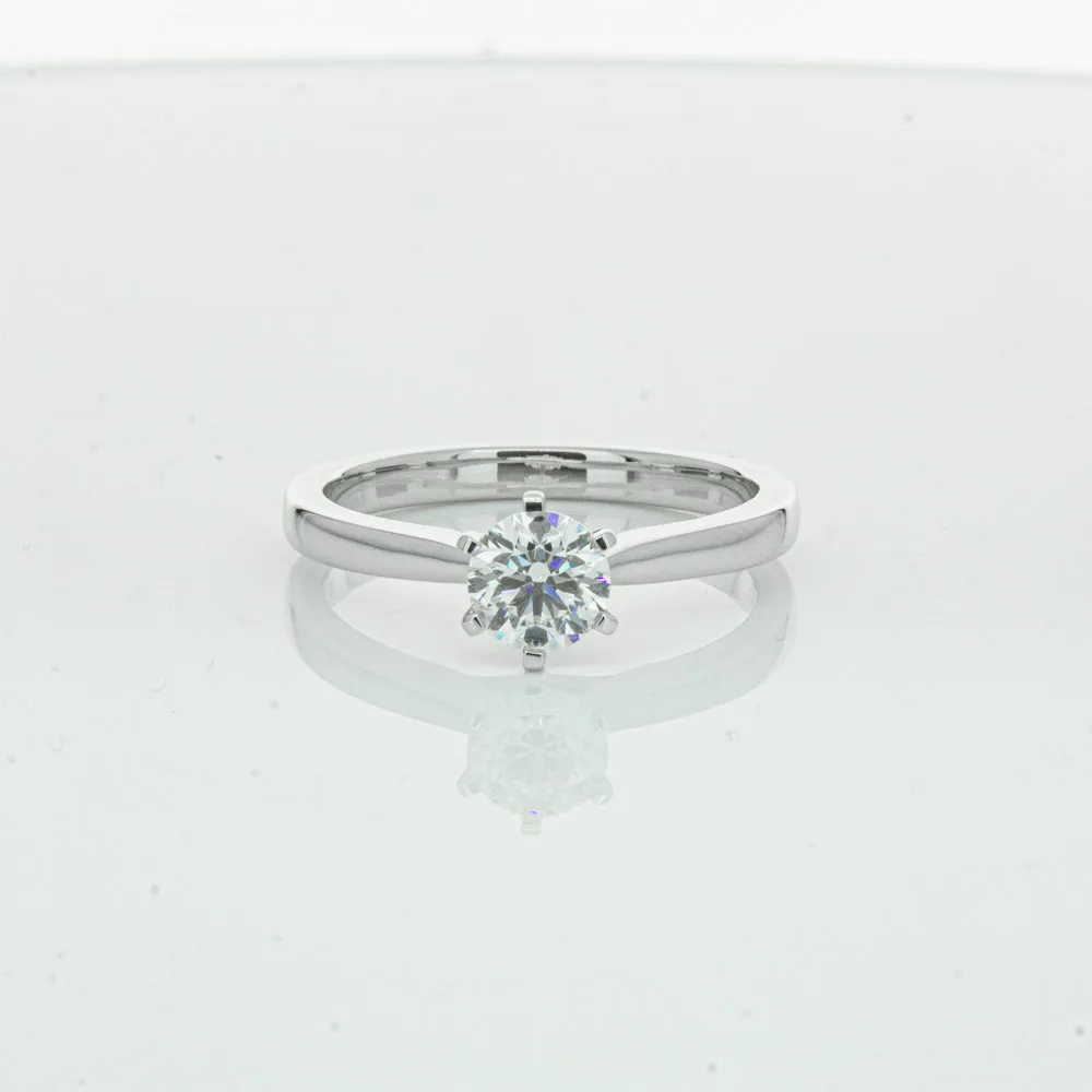 18ct White Gold .70ct Diamond Capri Ring