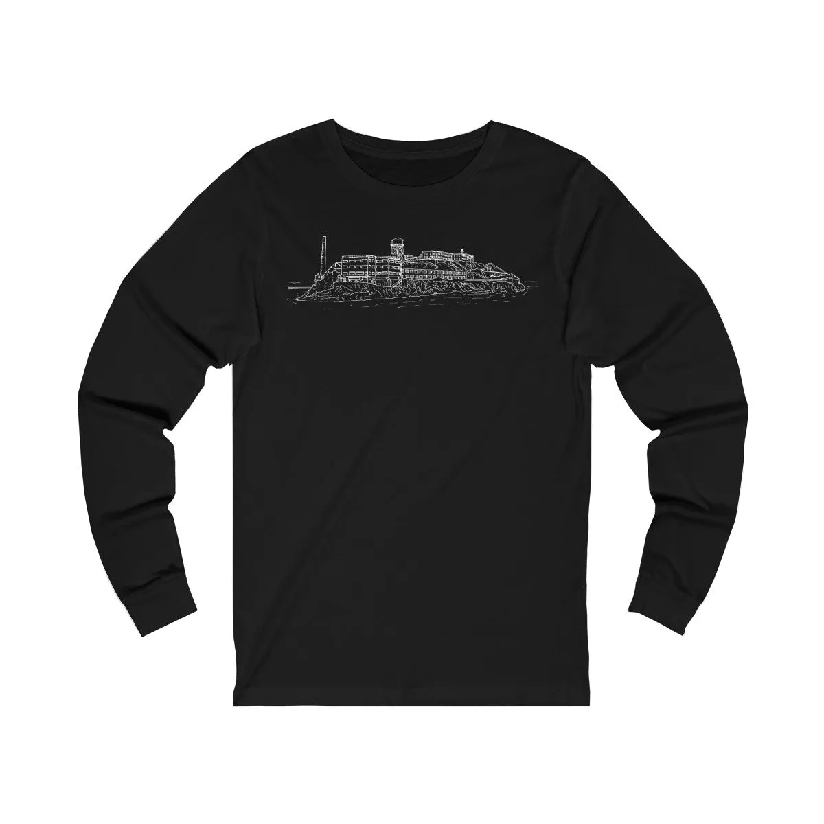 Alcatraz-Unisex Jersey Long Sleeve Tee