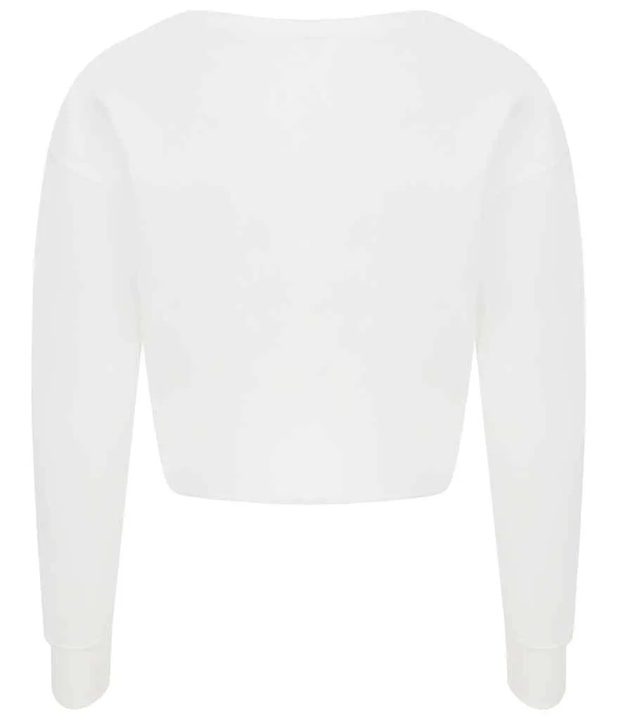 AWDis Ladies Cropped Sweatshirt