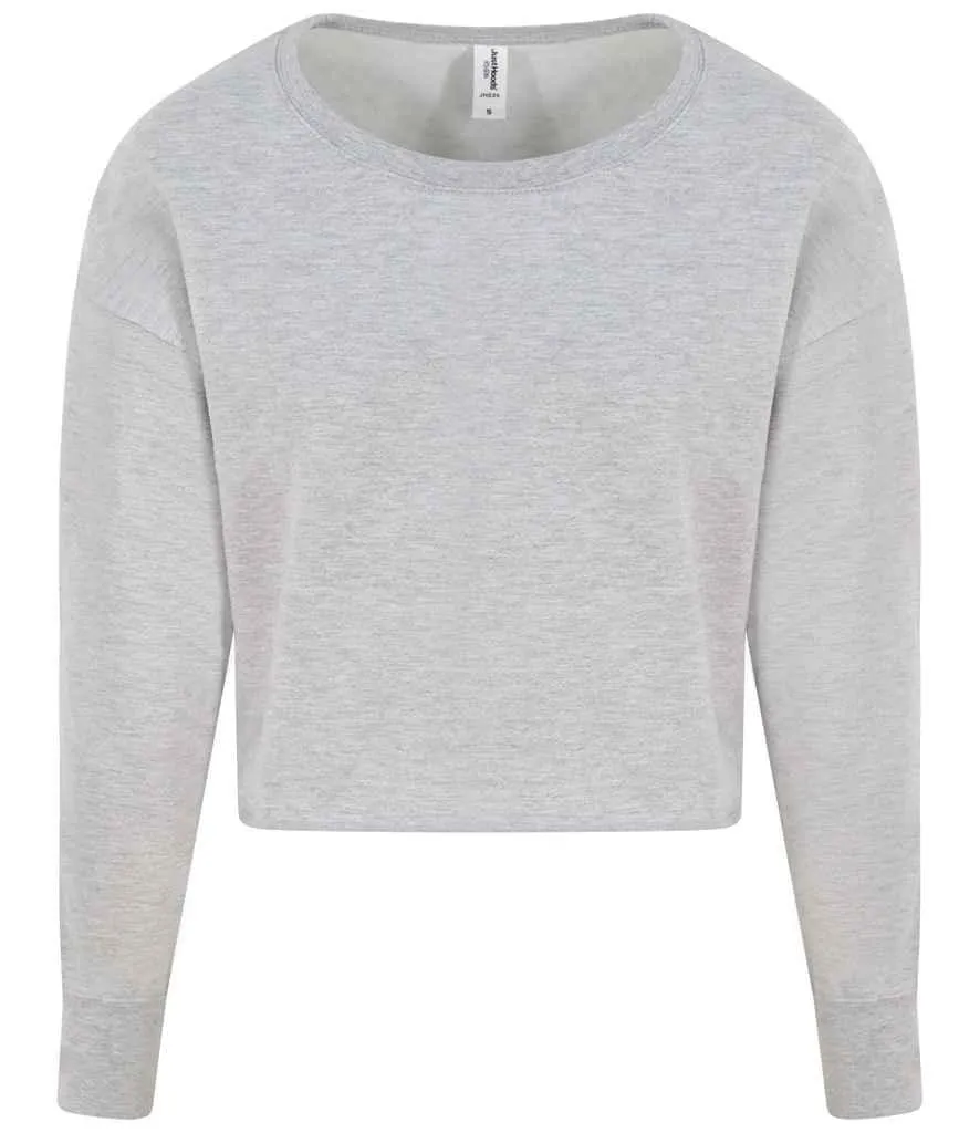 AWDis Ladies Cropped Sweatshirt