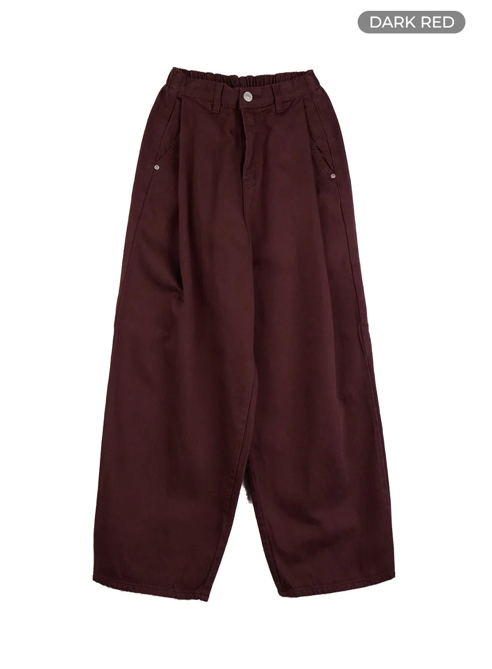 Classic Wide Fit Cotton Pants CO410