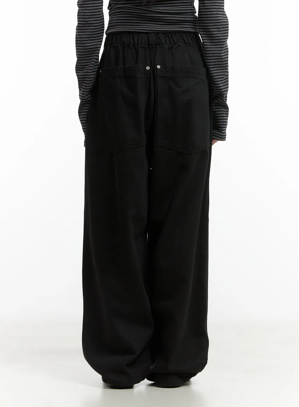 Classic Wide Fit Cotton Pants CO410