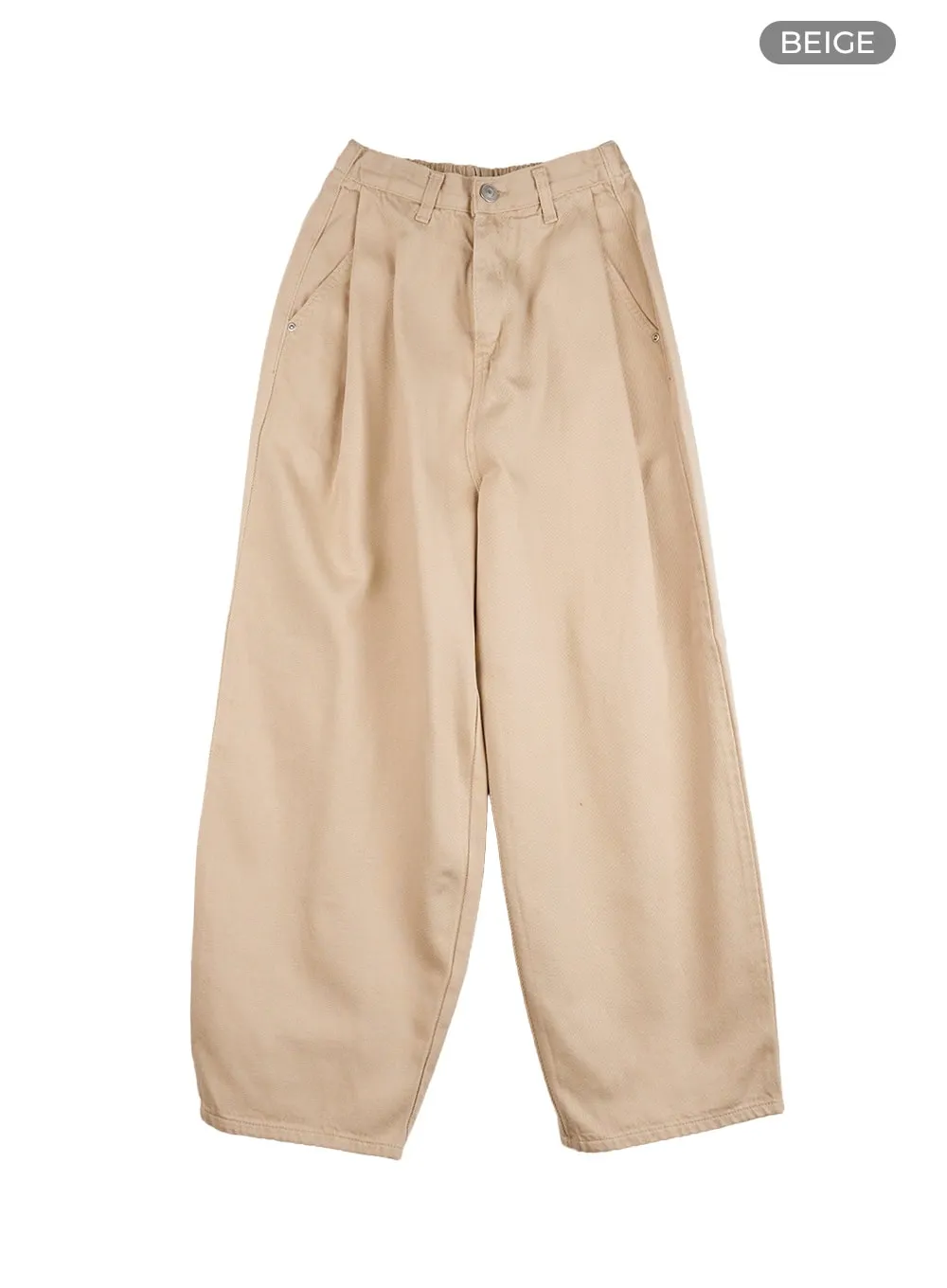 Classic Wide Fit Cotton Pants CO410