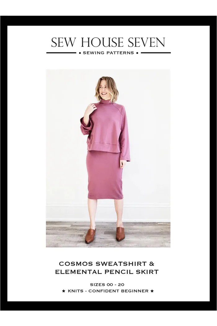 Cosmos Sweatshirt   Elemental Pencil Skirt
