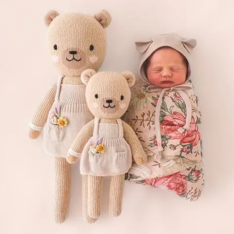 Cuddle   Kind Goldie the Honey Bear, 20 Inch