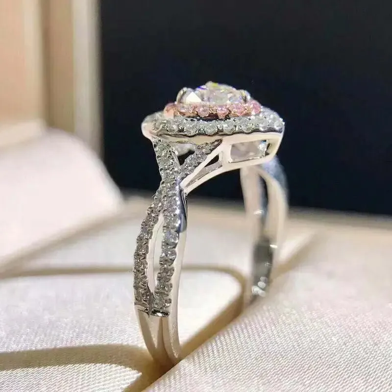 Heart Ring in 2 Colors for Men and Women - Perfect for Weddings, Engagements, Birthdays