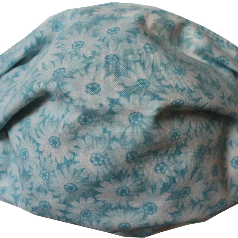 KW Mask - Light Blue Allover Daisy