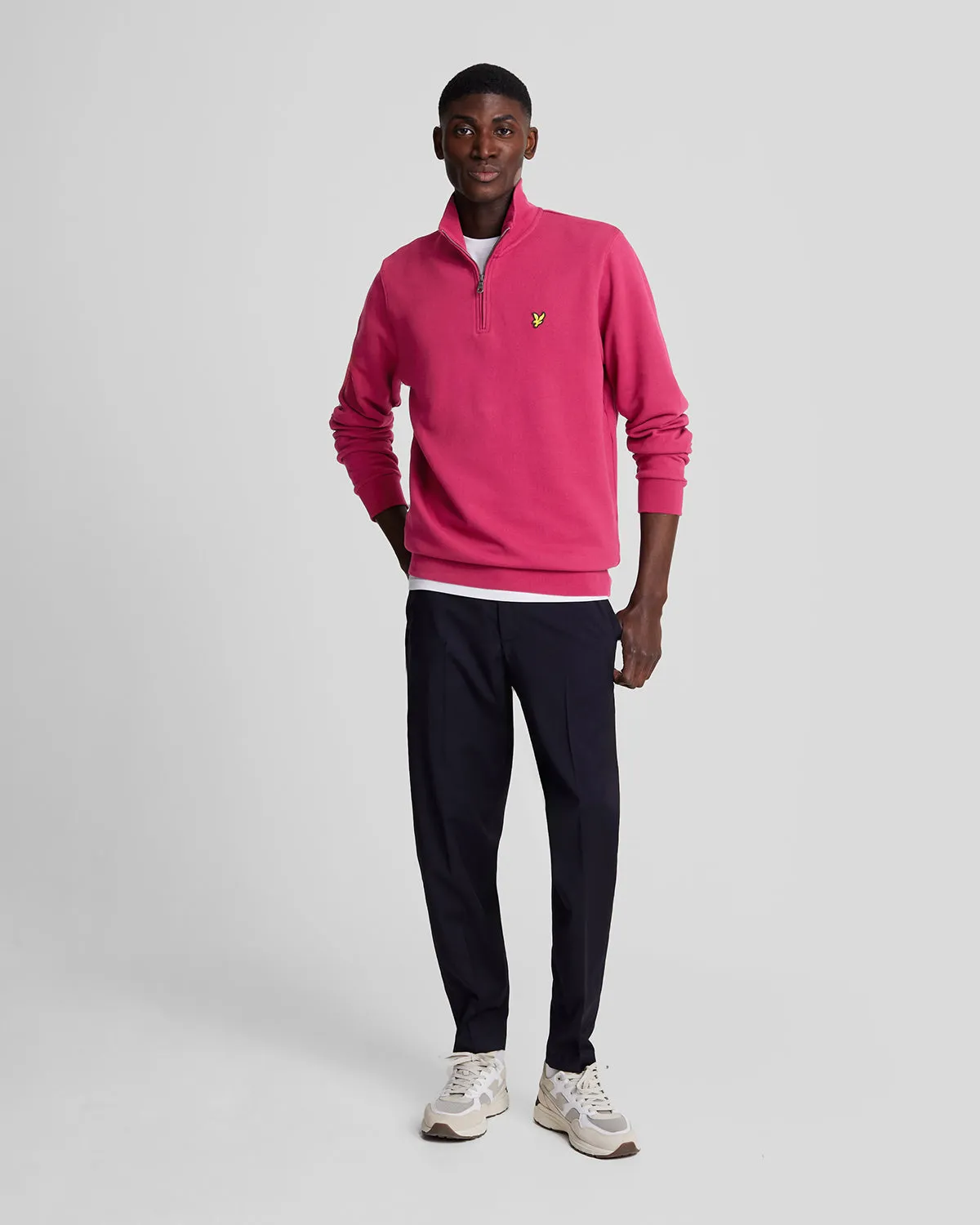 Loopback 1/4 Zip Sweatshirt