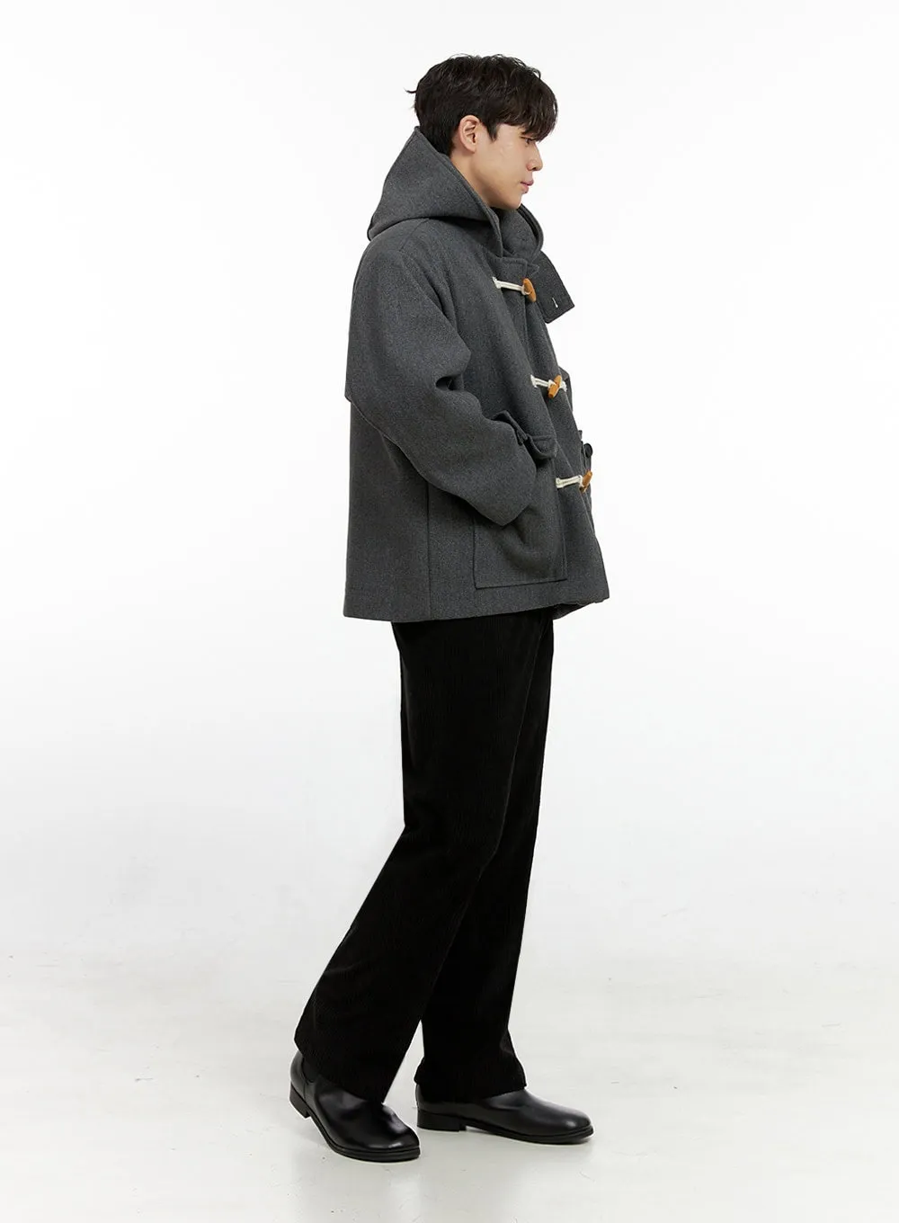 Men's Classic Straight Fit Rayon Pants IN422