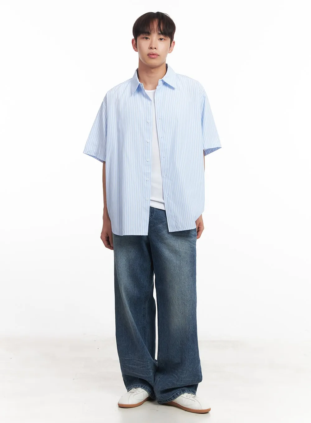 Men's Classic Wide-Fit Jeans IA521