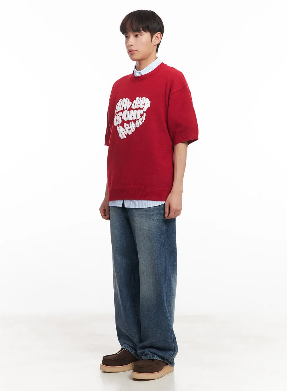 Men's Classic Wide-Fit Jeans IA521