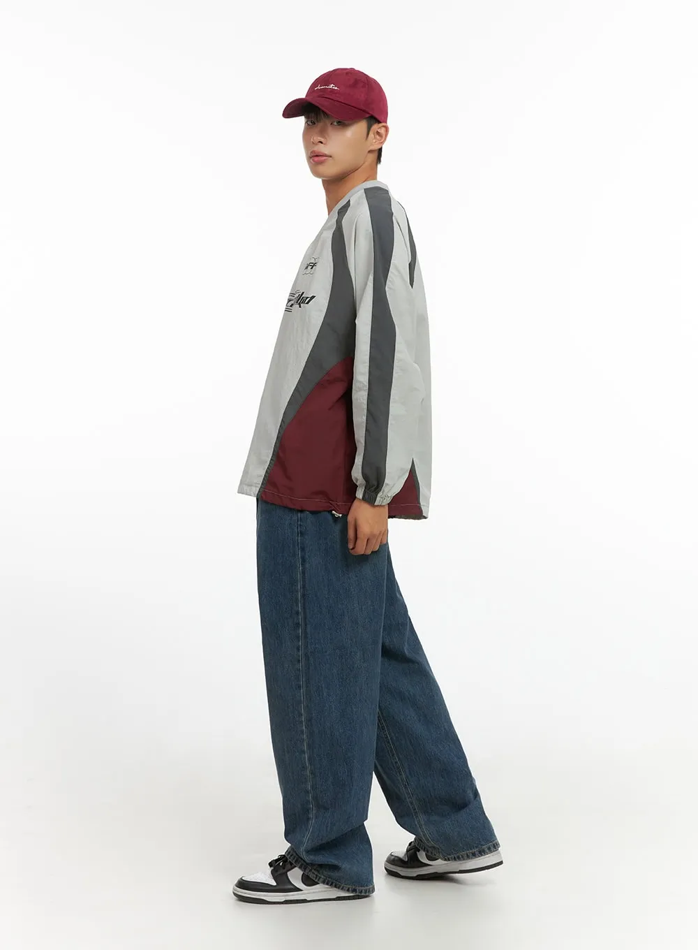 Men's  Wide Fit Denim Classic Jeans IO420