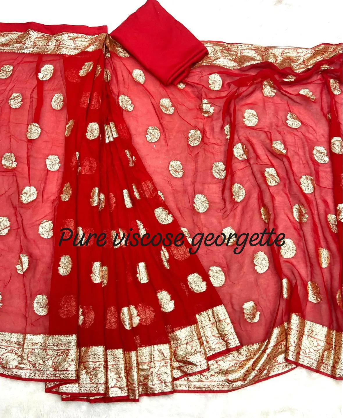 Party Wear Ready to Wear Karva Chauth Pure Viscose Saree