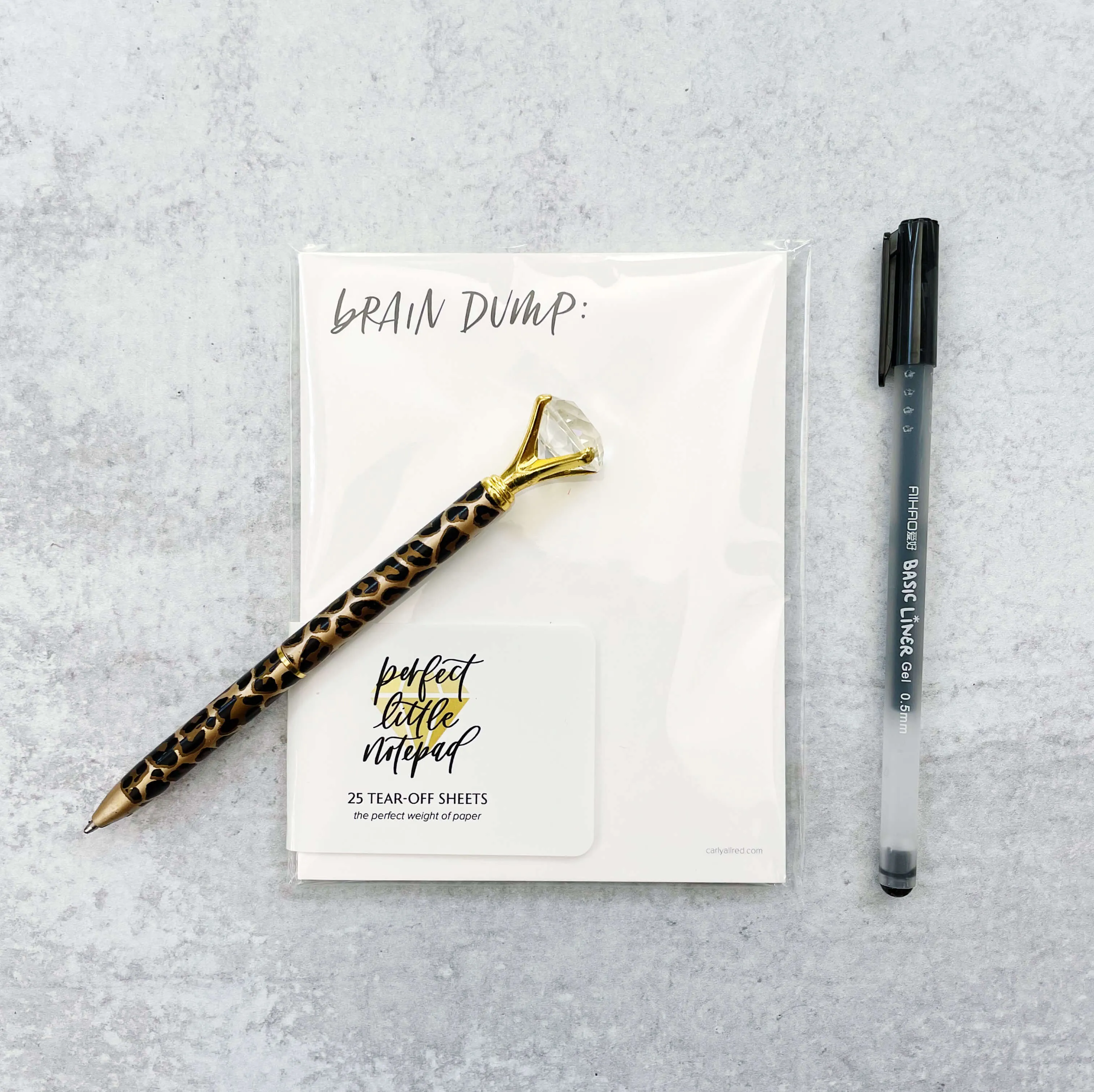 Perfect Little Notepad - "(Subtle Reminders)"