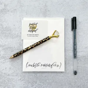 Perfect Little Notepad - "(Subtle Reminders)"