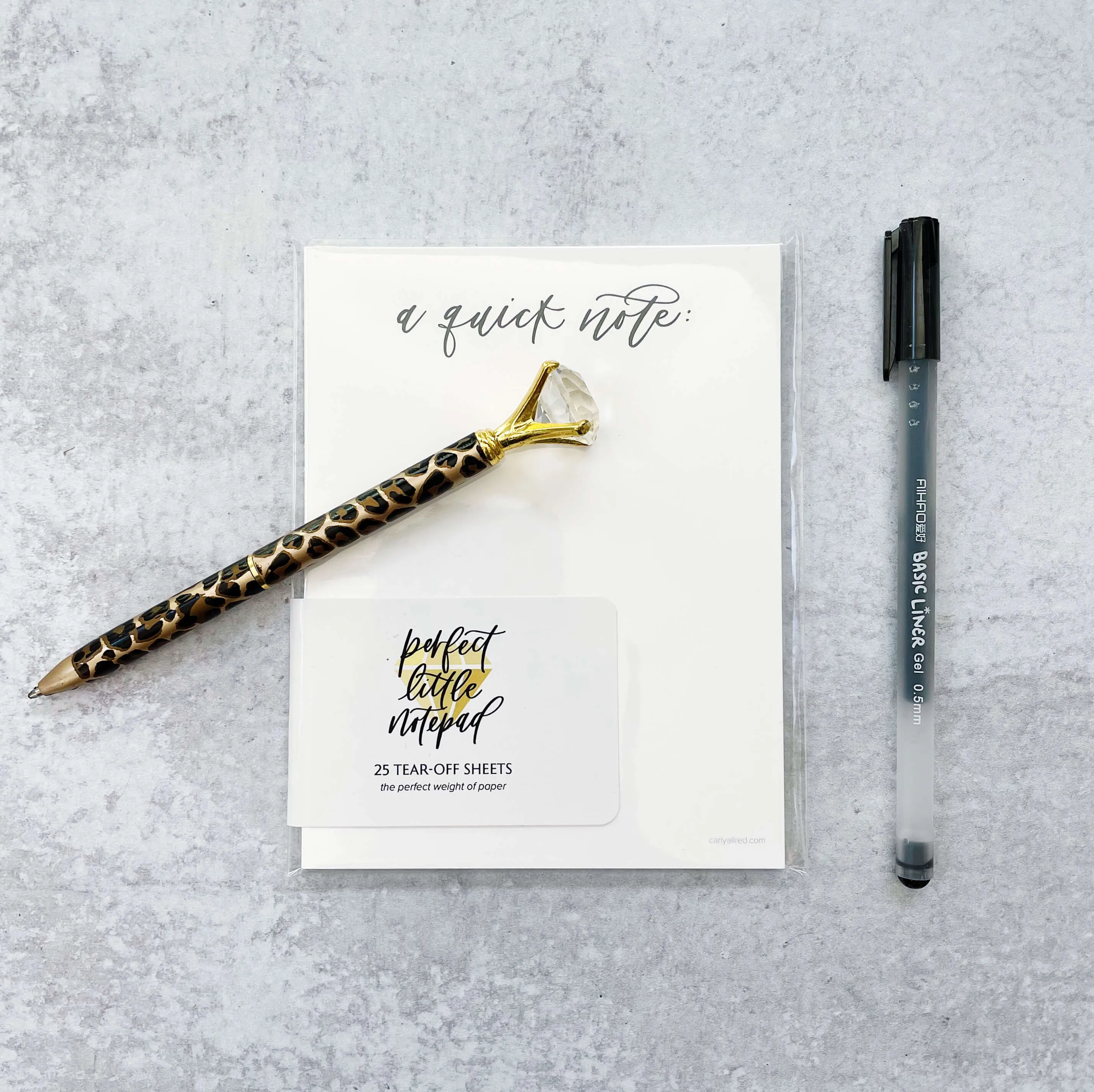 Perfect Little Notepad - "(Subtle Reminders)"