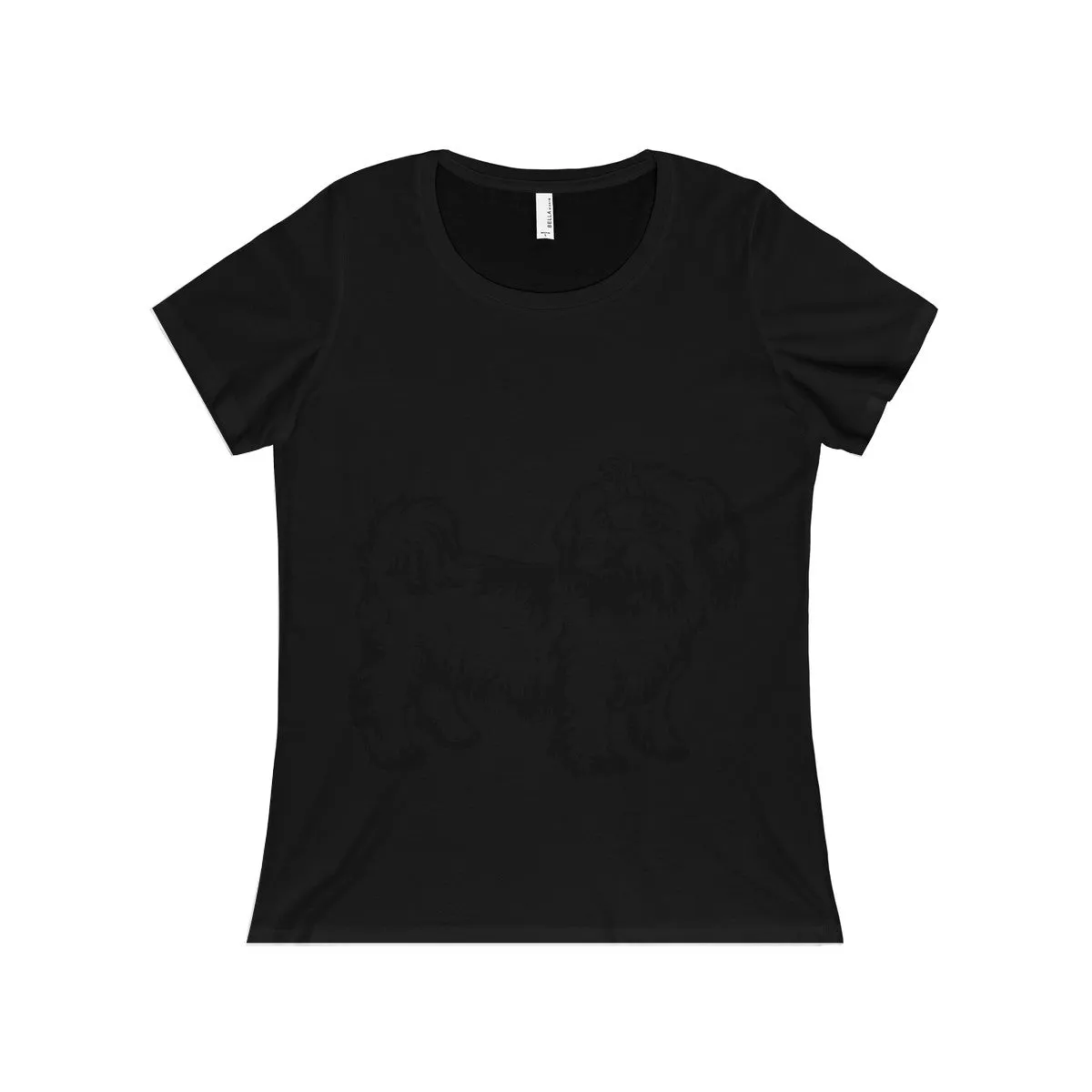 Shih Tzu Women's Relaxed Jersey Short Sleeve Scoop Neck Tee