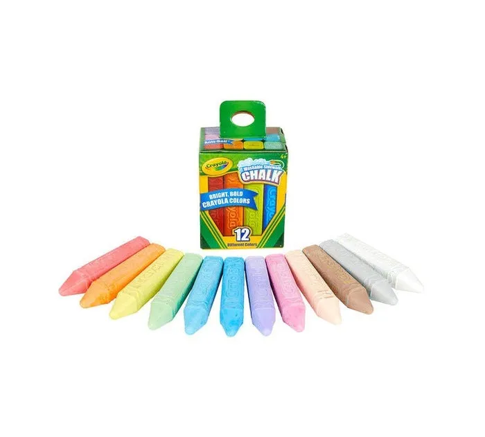 Sidewalk Chalk 12 Colors