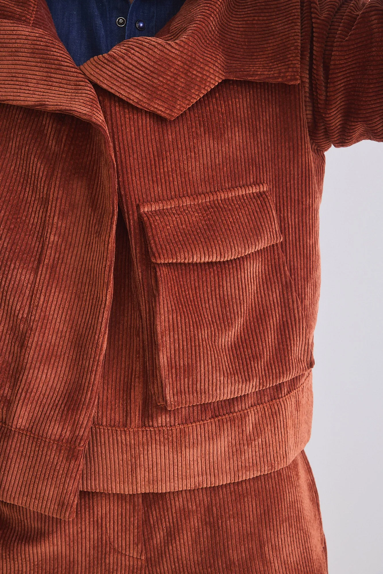 The Corduroy Mini Drama Jacket