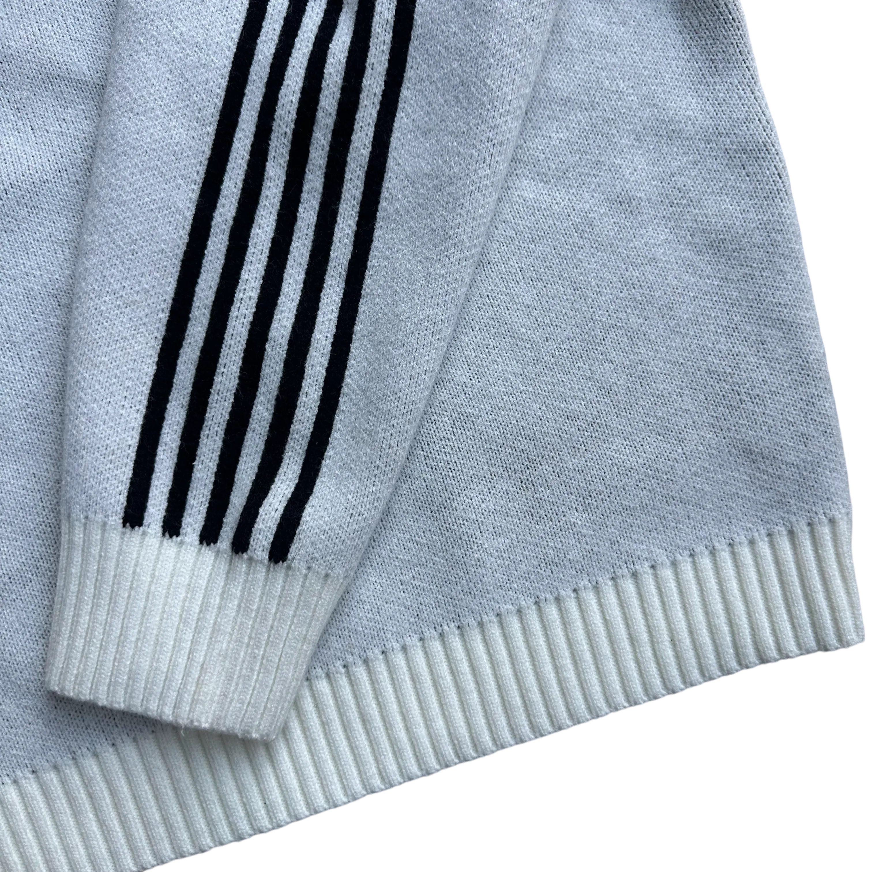TRACK KNIT (WHITE/BLACK)
