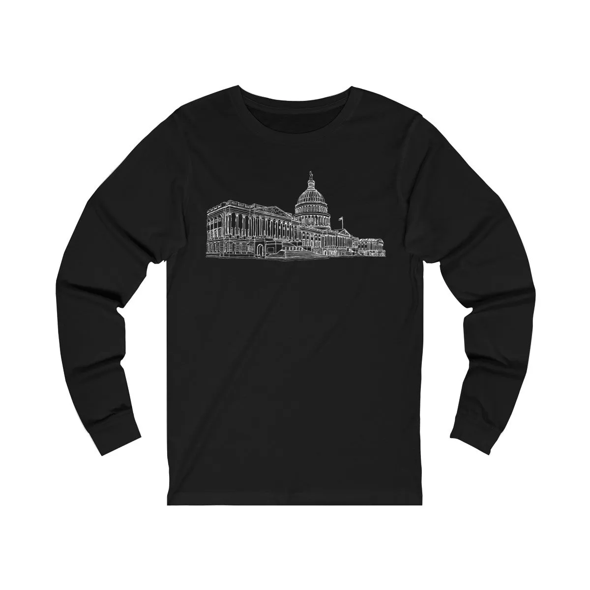 United States Capitol - Unisex Jersey Long Sleeve Tee