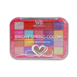 Warda Beauty Bright Spring Colors Eyeshadow Palette 12.5g